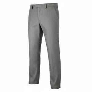 NWT H&M Men's Slim Fit Wool Blend Heathered Gray Trouser Dress Pants - Size 33